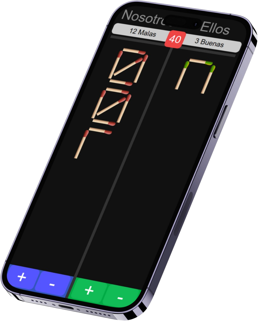 Celular con Anotador de Truco uruguayo online abierto